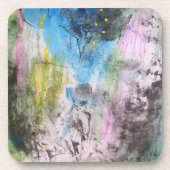 自画像（青） コースター (正面)