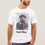 自画像- 1886年-クロード・モネ、クロード・モネ Tシャツ<br><div class="desc"></div>