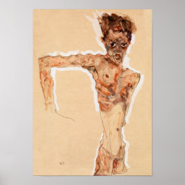 自画像(1911) | Egon Schiele | ポスター