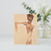 自画像(1911) | Egon Schiele | ポストカード (スタンド正面)