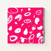 自発デザインスパイラルノートブック ノートブック (裏面)