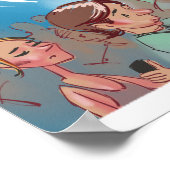 自発性おもしろいコーチ・ポスター ポスター (角)