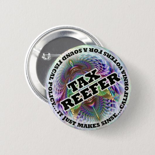 自発的な税は、喫煙者が…支払うことを可能にしました 缶バッジ (正面&裏面)