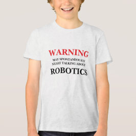 自発的にロボットについて話し始める可能性がある トライブレンドＴシャツ