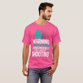 自発的に射撃、 発砲 Tシャツ (正面フル)