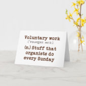 自発的就労カード カード (黄色い花)