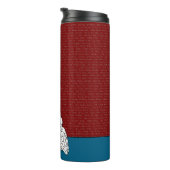 自発的言葉&鳥トート タンブラー (回転右)