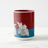 自発的言葉&鳥トート マグカップ (中央)