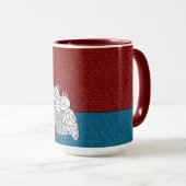 自発的言葉&鳥トート マグカップ (正面右)