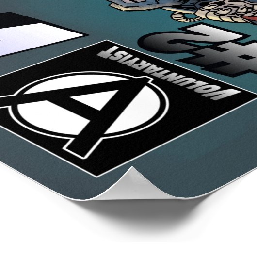 自発的論文第2号表紙ポスター ポスター (角)