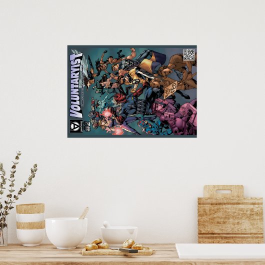 自発的論文第2号表紙ポスター ポスター (キッチン)