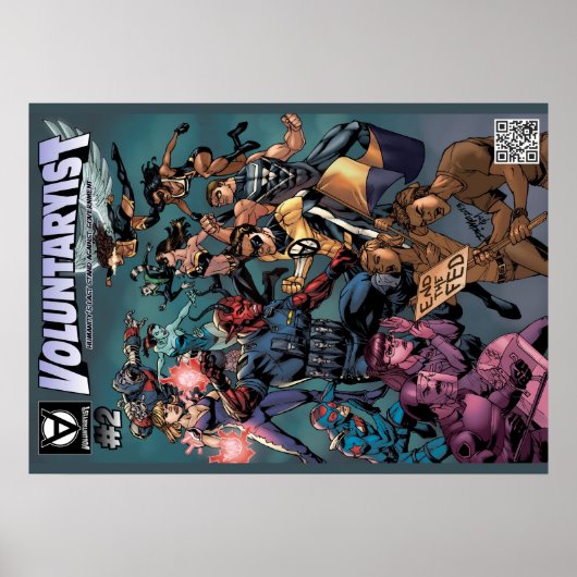 自発的論文第2号表紙ポスター ポスター (正面)