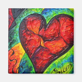 自白によるハート マグネット