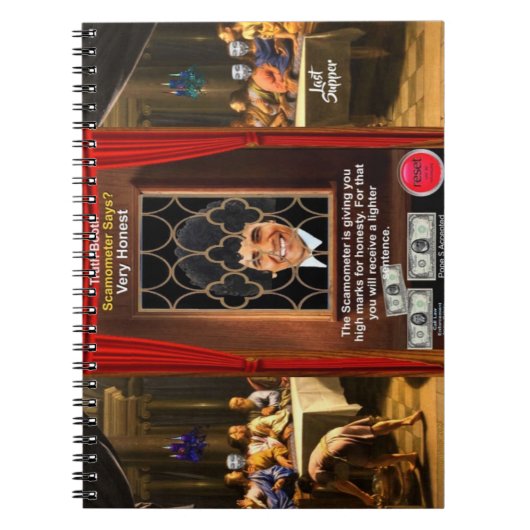 自白ブース ノートブック (正面)