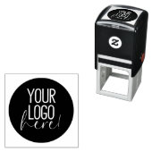 自社のビジネスカスタムラウンドロゴの作成 セルフインキングスタンプ (インサイチュ)