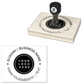 自社の大きなビジネスカスタムロゴ会社を作る ラバースタンプ (押印)