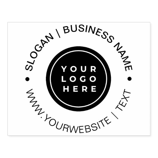 自社の大きなビジネスカスタムロゴ会社を作る ラバースタンプ (インプリント)