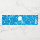 自社ブランドのボトル入り水ラベルの作成 ペットボトルラベル (シングルラベル)