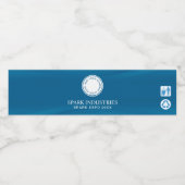 自社ブランドのボトル入り水ラベルの作成 ペットボトルラベル (シングルラベル)