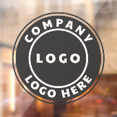 自社ロゴを追加 - 企業オーナー ウィンドウサイン (シート2)