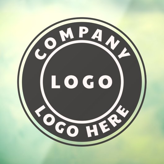 自社ロゴを追加 - 企業オーナー ウィンドウサイン (シート3)