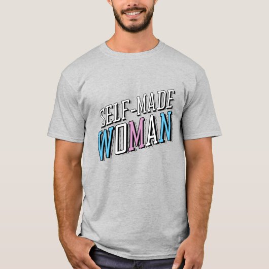 自立した女性 Tシャツ (正面)