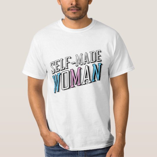自立した女性 Tシャツ (正面)