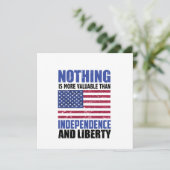 自立と自由ほど価値のあるものはない 招待状 (スタンド正面)