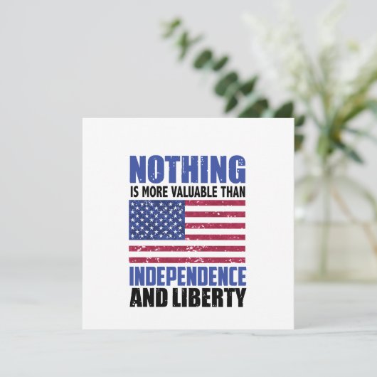 自立と自由ほど価値のあるものはない 招待状 (スタンド正面)