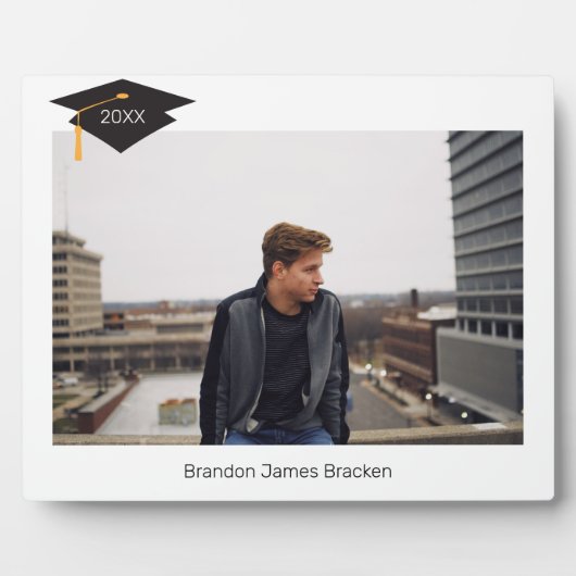 自立式イーゼル看板卒業記念写真掲示板 フォトプラーク (正面)