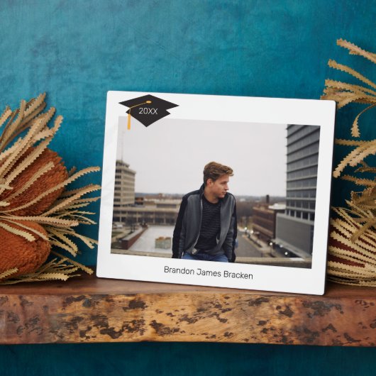 自立式イーゼル看板卒業記念写真掲示板 フォトプラーク (側面)