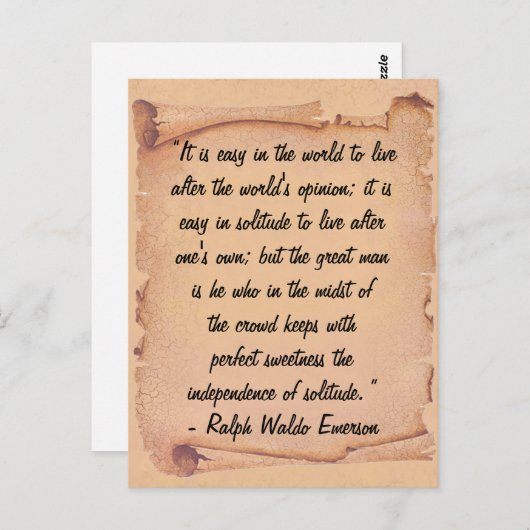 自立 ポストカード (正面/裏面)