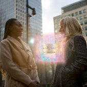 自筆ショップドリップメイクアップアーティストQRコード 名刺