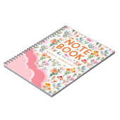 自筆パーソナライズされた帳 ノートブック (左側)