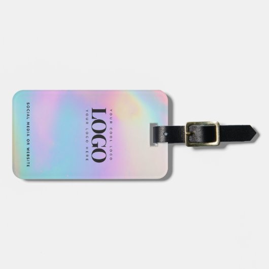 自筆証券会社ロゴ業務カスタム ラゲッジタグ (正面横)