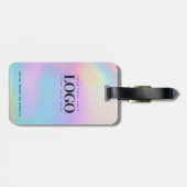 自筆証券会社ロゴ業務カスタム ラゲッジタグ (裏面横)