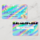 自筆証書クレジッモダントカードスタイル 名刺 (正面/裏面)