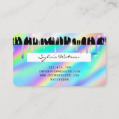 自筆証書クレジッモダントカードスタイル 名刺 (裏面)