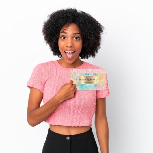 自筆証書メイクアップ遺跡群爪、 ネイルスタジオ金ゴールドピンク 名刺