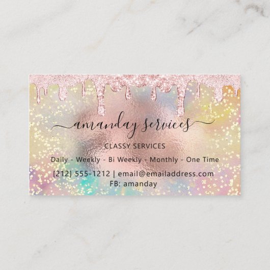 自筆証書メイクアップ遺骨爪、 ネイルスタジオ金ゴールドバラ 名刺 (裏面)