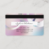 自筆証書モダンカードスタイル 名刺 (裏面)