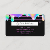 自筆証書ユニコーンクレジットカードドライバ 名刺 (裏面)