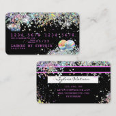 自筆証書ユニコーンクレジットカード 名刺 (正面/裏面)