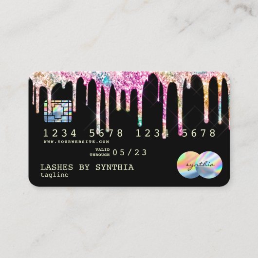 自筆証書作成モダンカード 名刺 (正面)