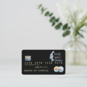 自筆証書作成モダンカード 名刺 (スタンド正面)