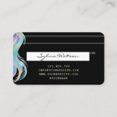 自筆証書作成モダンカード 名刺 (裏面)