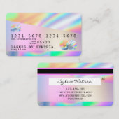 自筆証書Unicorn Drippクレジットカード 名刺 (正面/裏面)