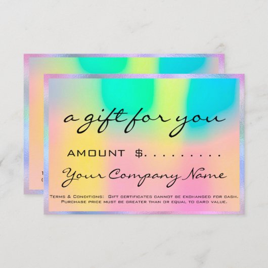 自筆証自筆証書カスタムロゴ (正面/裏面)