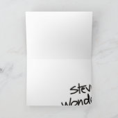 自筆誕生日カード カード (内部)