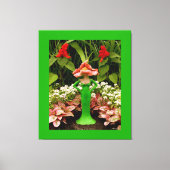 自給自足の庭園 –  キャンバスプリント (正面)